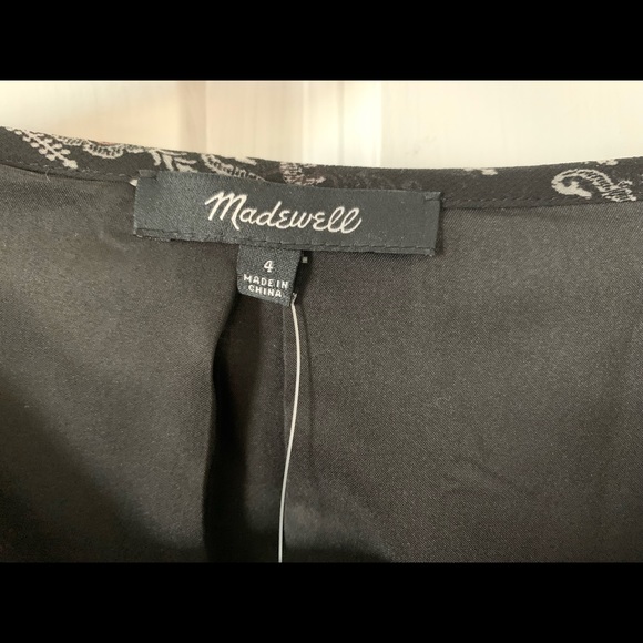 Madewell laced up dress in burnished floral - Picture 8 of 10